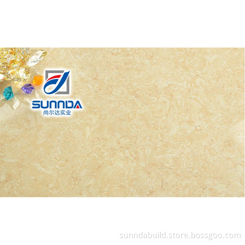 600*600 In stock glossy wear resistant flooring tiles, latest nano polished porcellanto tulip floor tiles